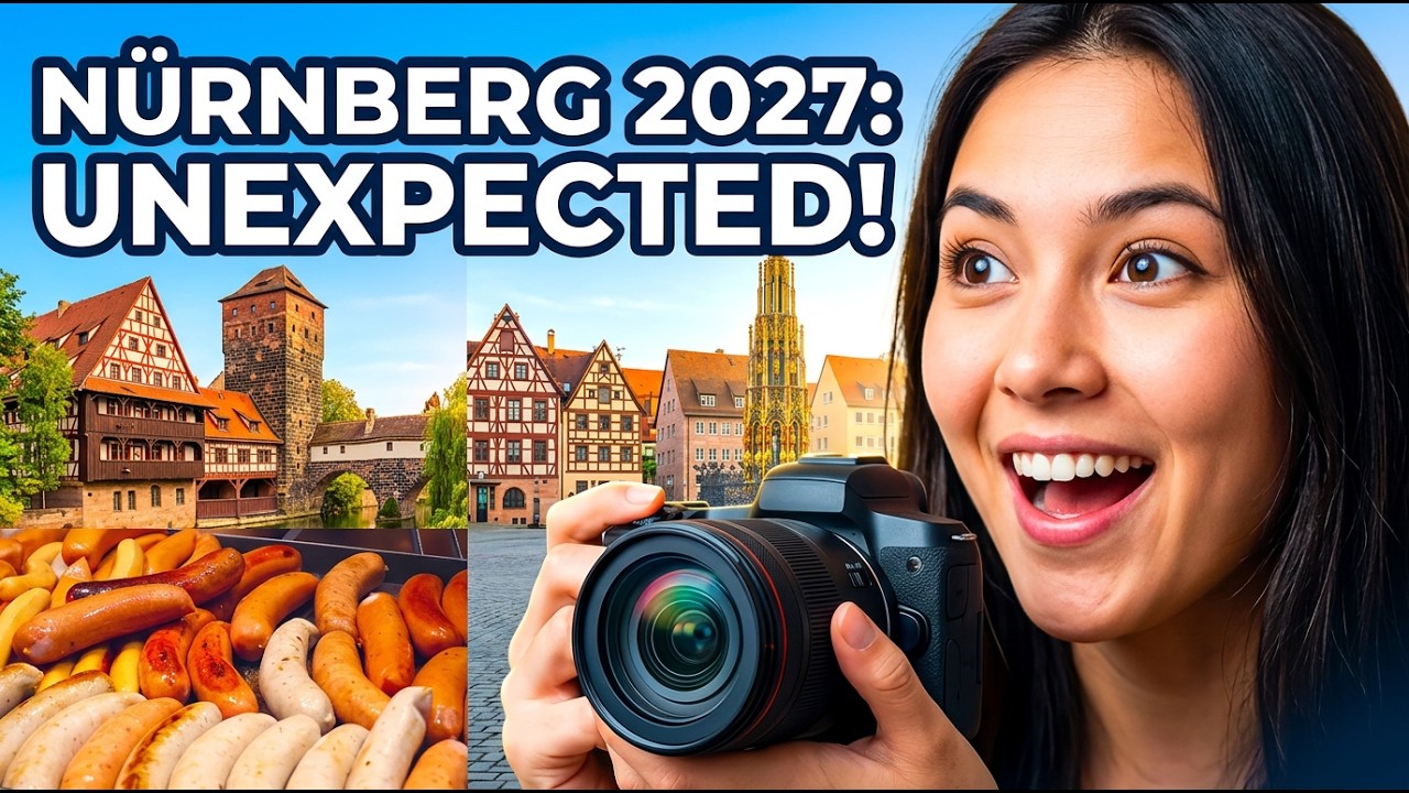Nürnberg wie du es noch nie gesehen hast | 2027 | Sehenswürdigkeiten Top 10! Altstadt 4K! 👑🍺🌭