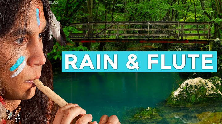 Healing Rain - Native American Flute Music & Rain Sounds for Sleep Stress Relief & Emotional Healing