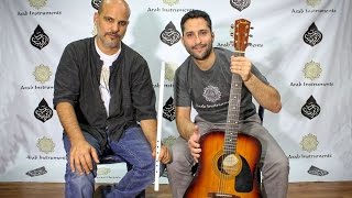 Video thumbnail of "Uyan Ey Gozlerin - Arabic Ney Duet with a Guitar"