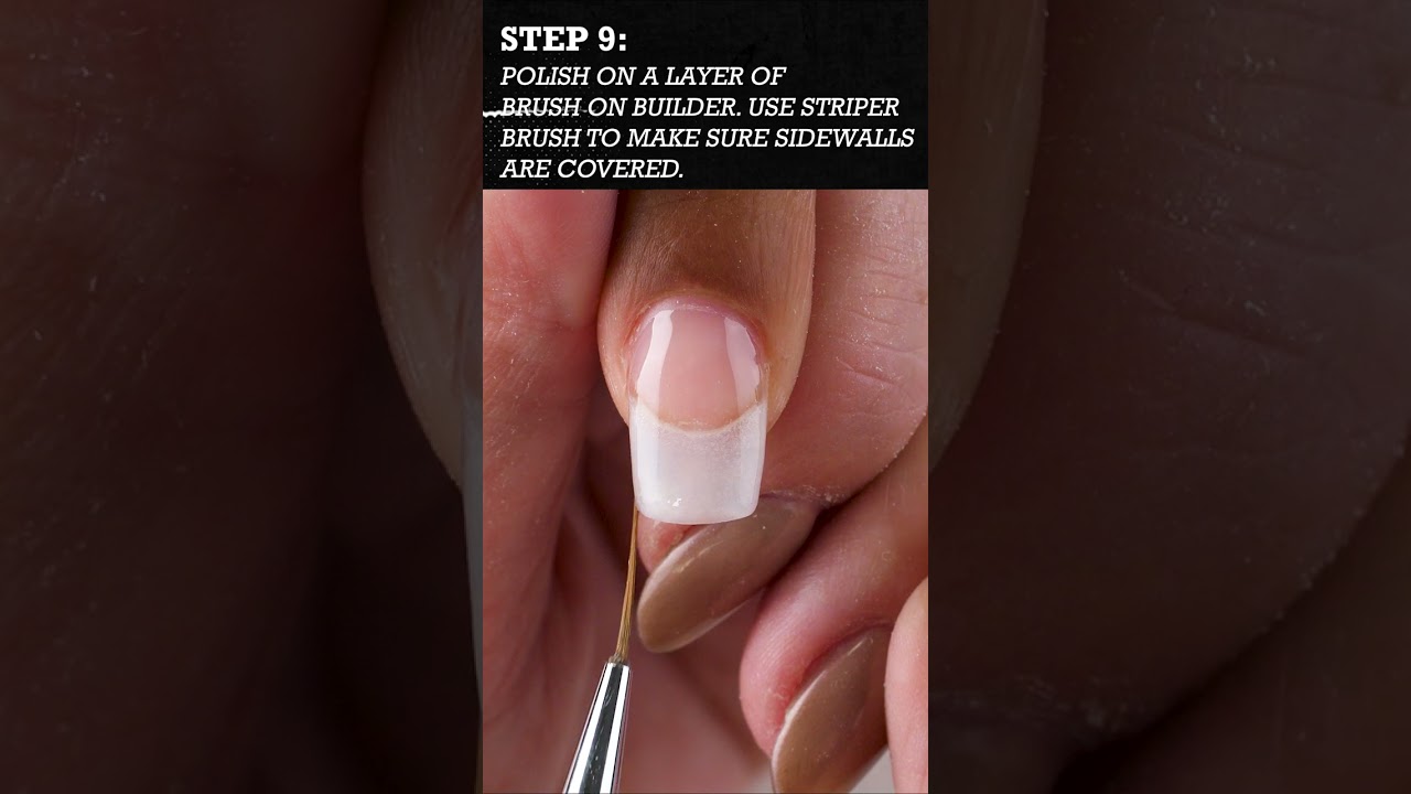 Artistic Nail Design - Brush On Builder Fill Tutorial