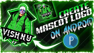 How to create mascot logo on android||Freefire logo||Malayalam screenshot 3