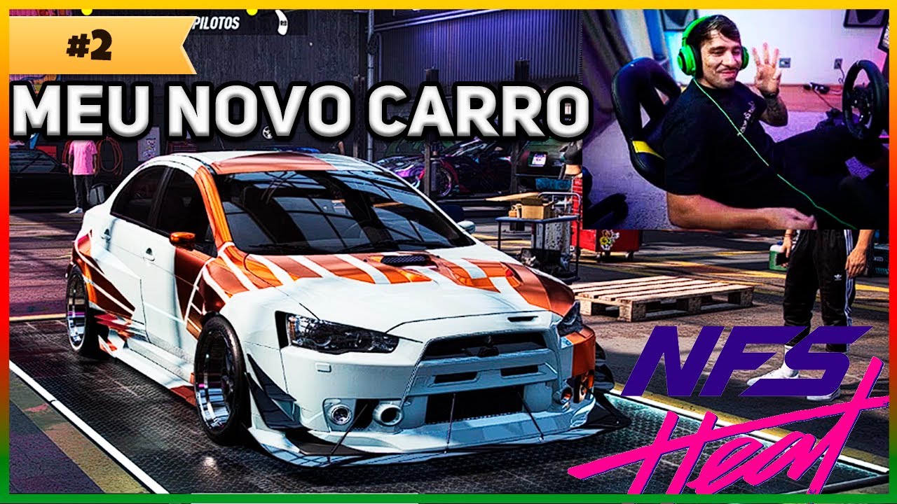 PIUZINHO VENCEU SUA PRIMEIRA CORRIDA NO  NEED FOR SPEED HEAT!!  #ep2