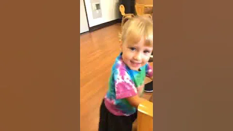 2 year old Bella shakes it like a red nose.