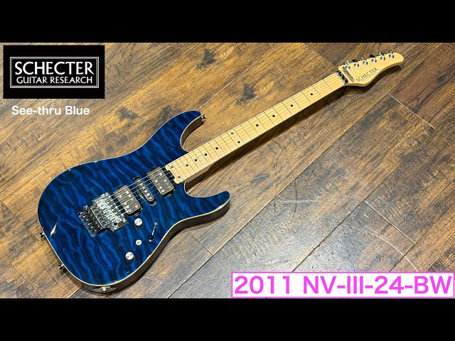 SCHECTER NV-III-24-BW 2011年製 - YouTube