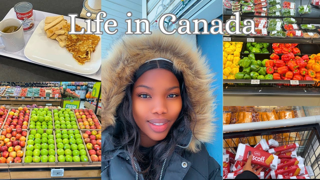 Silent Vlog | Days in My Life in Canada | Grocery Shopping | Slow Living