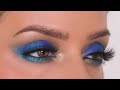 Cool Two-Toned Mermaid Blue Eyeshadow Tutorial | Shonagh Scott