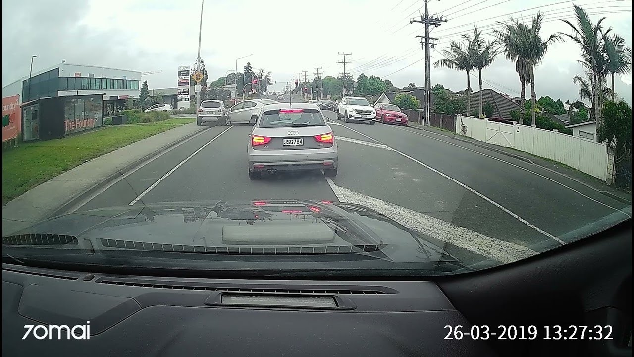 Parked Car Gets Rear Ended || ViralHog - YouTube
