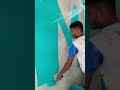 blue colour painting #reels video