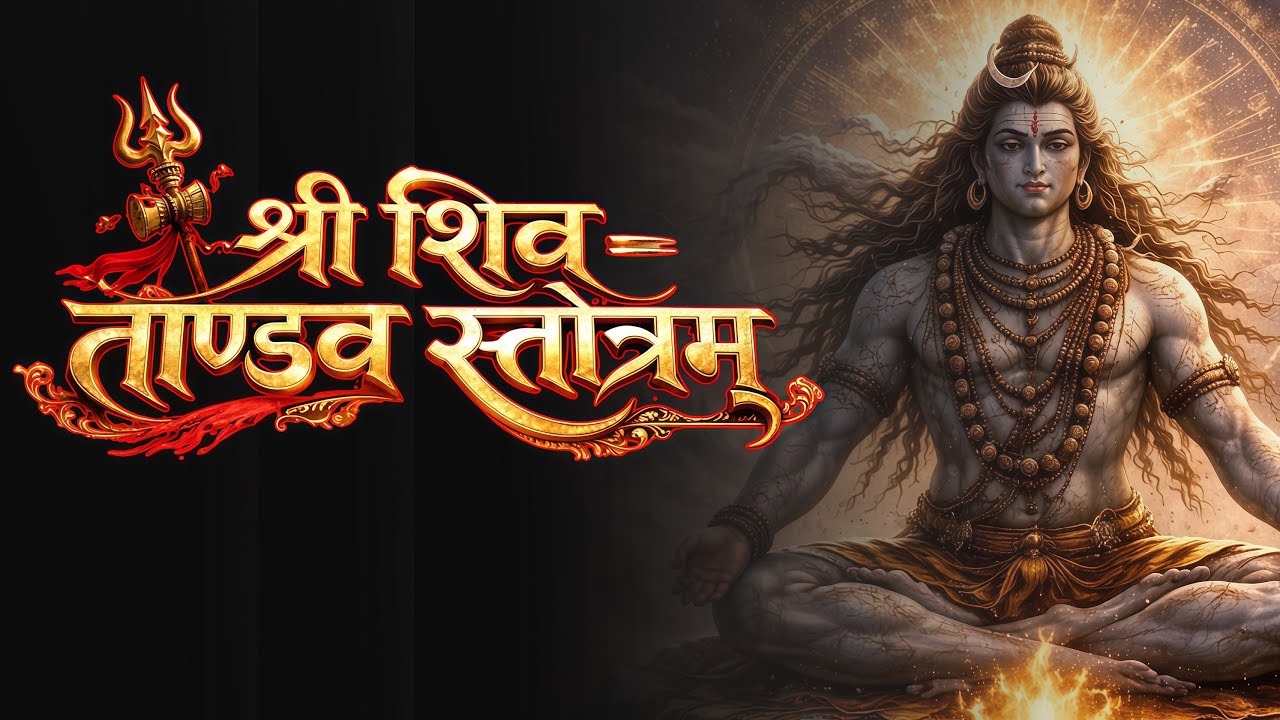 श्री शिव ताण्डव स्तोत्रम् | Powerful Rudra Tandava Chant | Om Namah Shivaya
