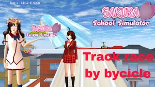 Track race (by bycicle)😱🥵part-1#sakuraschoolsimulator #sakura #mobilegame #sakuragame #trendingvideo
