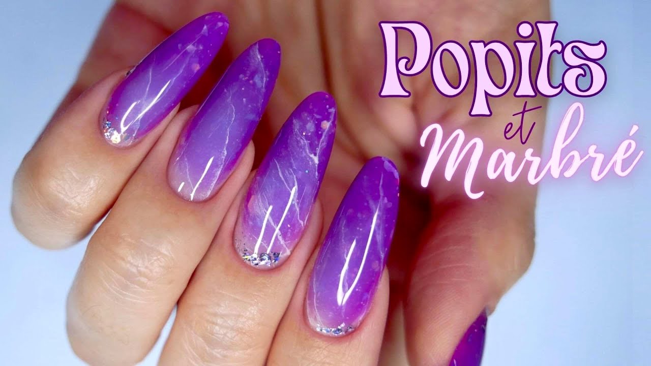 Une Pose POPIT avec un Effet Pierre Précieuse MARBRÉ 💎