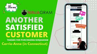 NEW 👀 Instagram Growth Tip & Software To Gain Fast with NINJA GRAM / Shoutout 📢 Carrie-Anne in Conn. screenshot 2