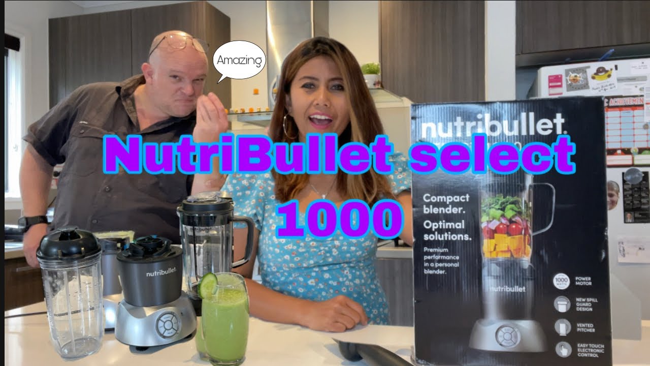 The Nutribullet Pro 1000 Blender, Review and Demo