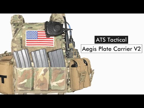 ATS Aegis Plate Carrier V2- BK　policeセット