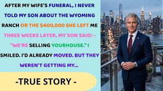 After My Wife's Funeral, I Never Told My Son About the Wyoming Ranch She Left Me.
