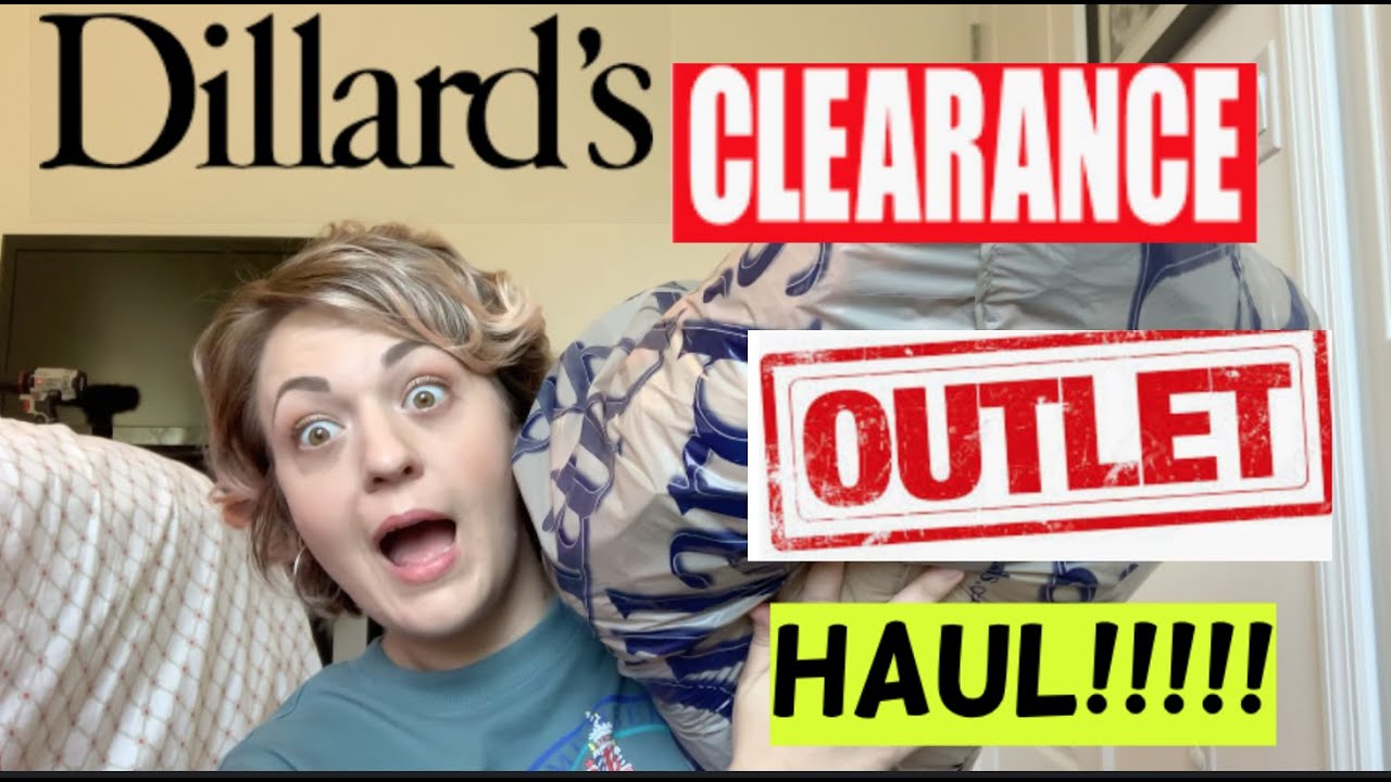 Dillard's Clearance Center Outlet Haul! | Ohyouresotough0
