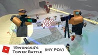 Josh Mats Youtube - railgun vs phaser 19wongs4 s tower battle my pov tower battles roblox duration 6 minutes 27 seconds