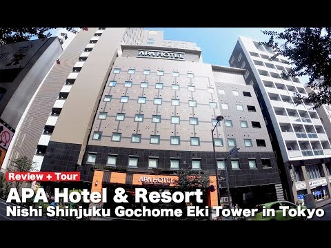 Tokyo APA Hotel & Resort Tour + Review✦Shinjuku✦Public Bath Area(Sento)