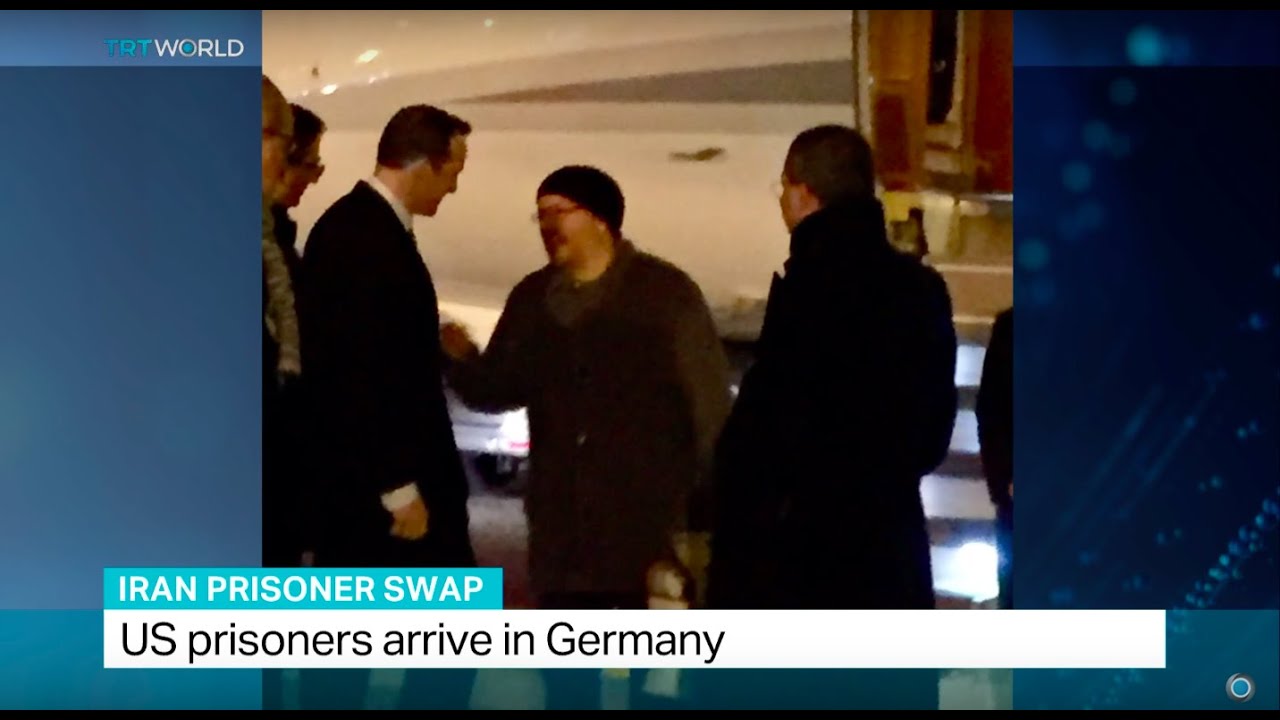 US prisoners arrive in Germany as part of swap deal with Iran