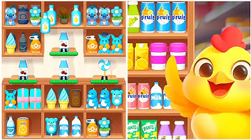 Crazy Goods Sort Gameplay 6 , Android Games ios Walkthrough Simulator Think Brain Puzzle