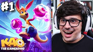 Fiaspo jogando KAO THE KANGAROO - #1