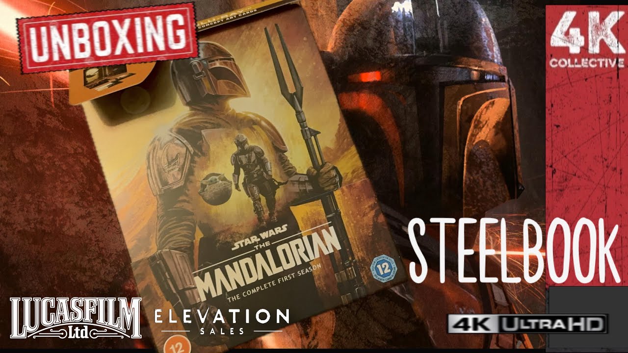 The Mandalorian (Blu-ray) Season 1 And 2 - Unboxing 