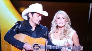Quarantine 2014 CMA's Brad Paisley & Carrie Underwood