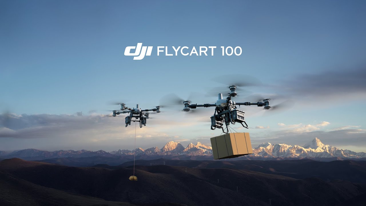 Представляем DJI FlyCart 100 | Увеличьте количество доставок