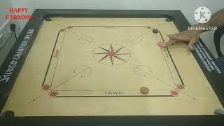 HAPPY CARROMS-249#CARROM IDEA SHOTS# SIMPLE FINISH#BSR_ASHOK#