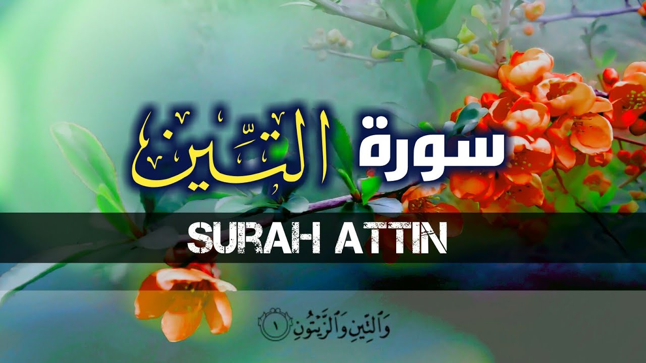 سورة التين | وَ التِّیْنِ وَ الزَّیْتُوْنِ | Surah Attin - YouTube