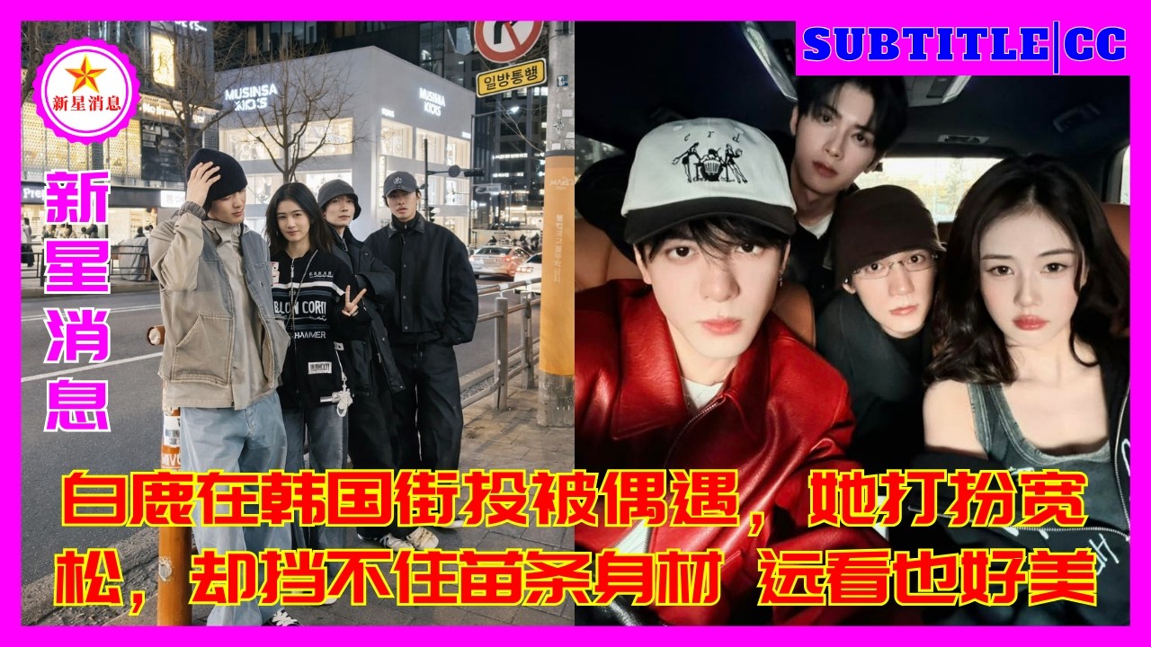 Бай Лу была замечена на улицах Южной Кореи. Несмотря на свободную одежду, ее стройная фигура была не