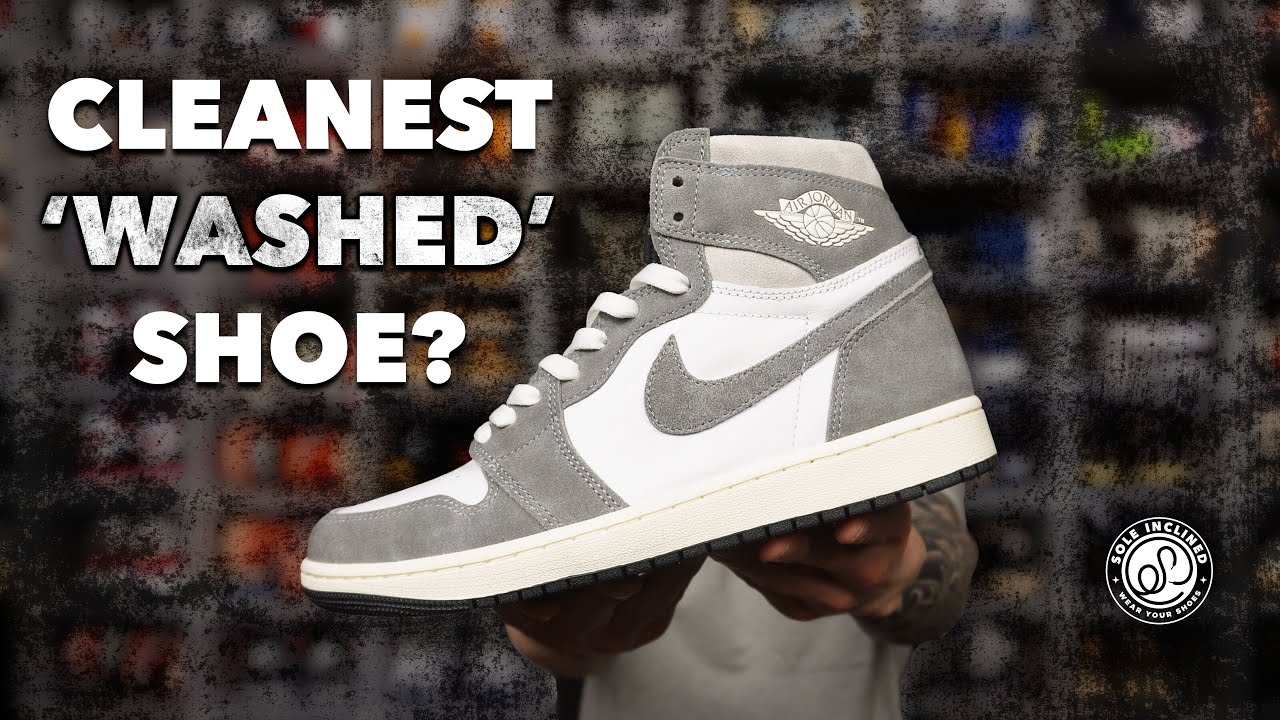 The Air Jordan 1 'Washed Black' Is Beautiful and May Be My