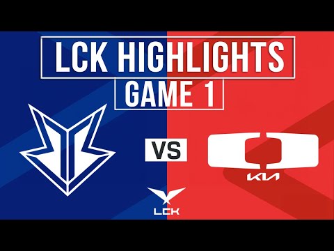 BRO vs DK Highlights GAME 1 | LCK 2024 Spring | OKSavingsBank BRION vs Dplus KIA