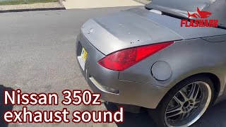 THE BEST SOUNDING 350Z EXHAUST I HEARD! Thanks @UnderRatedGarageYT