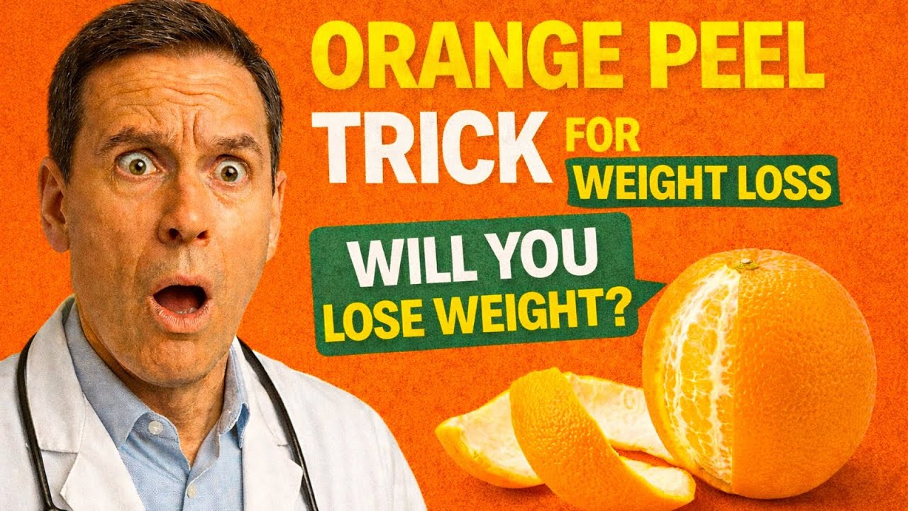 ORANGE PEEL TRICK ✅(STEP BY STEP!)✅ ORANGE PEEL TRICK TO LOSE WEIGHT - ORANGE PEEL TRICK RECIPE