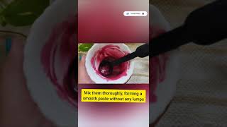  Shorts Beetroot Face Mask for Instant Bright Glowing Skin facepack youtube Shorts trending