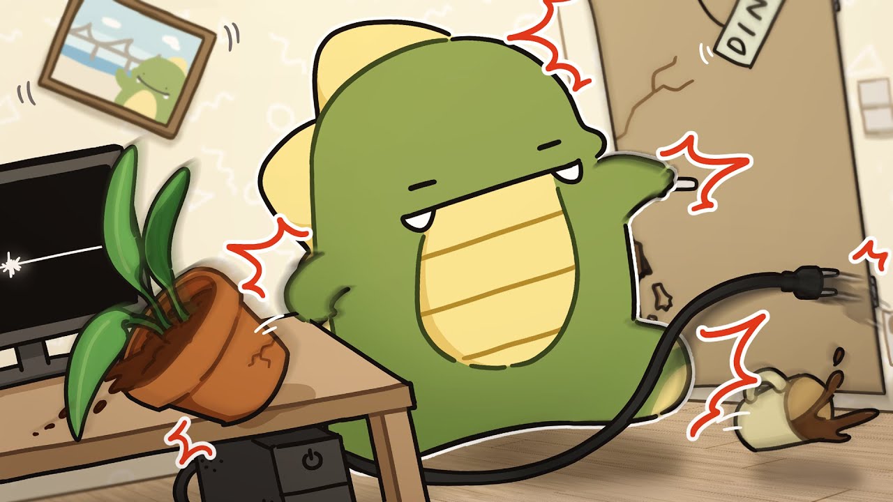 다 때려 부수는 공룡