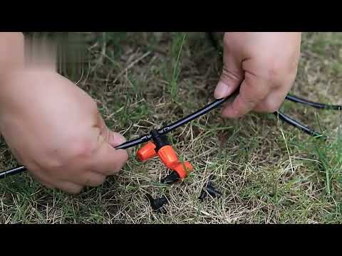 Садовий розпилювач води 15м Крапельний полив-туман для саду Садовий туманоутворювач для рослин, дачі TC, видео 1