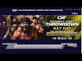 CWF Wrestling partnering with the East Texas Food Bank
