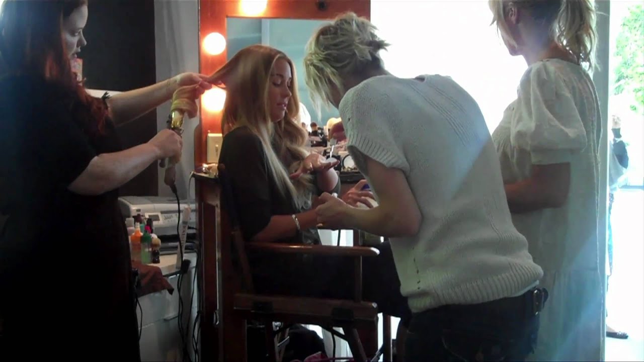 Photo Shoot for Kohl's LC Lauren Conrad Collection with Pool Splash [LaurenConrad.com]