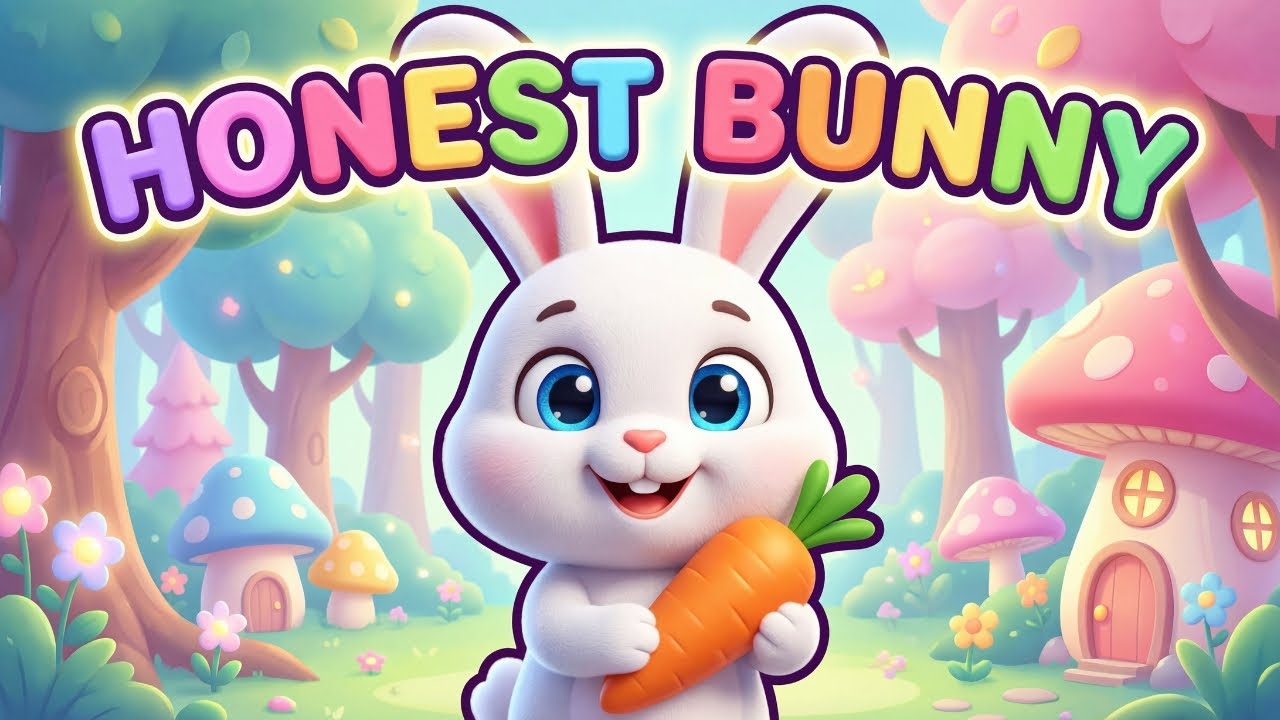 Честная история про кролика 🐰 | Поучительная история для детей | Мультфильм