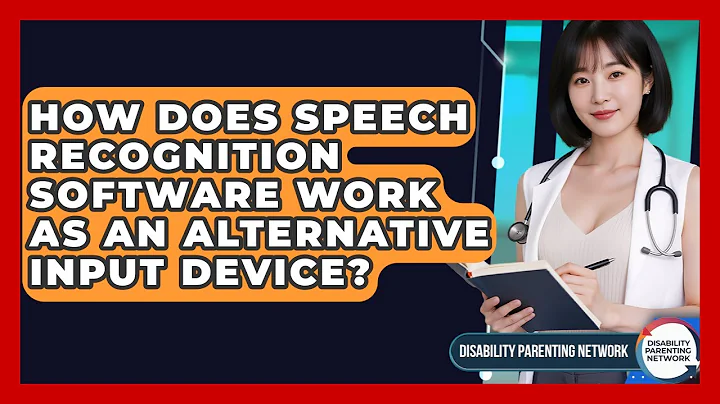 How Does Speech Recognition Software Work As An Alternative Input Device?