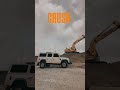 CRUSHING THE LANDROVER