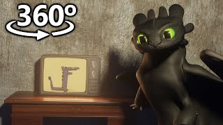 Toothless Caught Dancing In 360 Vr 4K