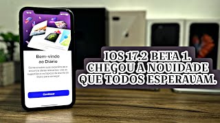 APPLE liberou o iOS 17.2 beta 1 Chegou a novidade que todos esperavam.