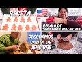 MI VIDA EN USA 🇺🇸| RECETA GALLETAS DE JENGIBRE , REGALO DE CUMPLEAÑOS ADELANTADO 🥳 CASITA DE NAVIDAD