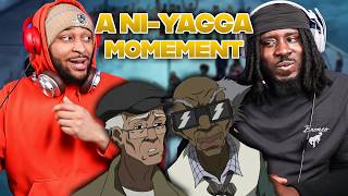 Colonel H. Stinkmeaner - The Boondocks Grandads Fight (Hobbs Reaction)