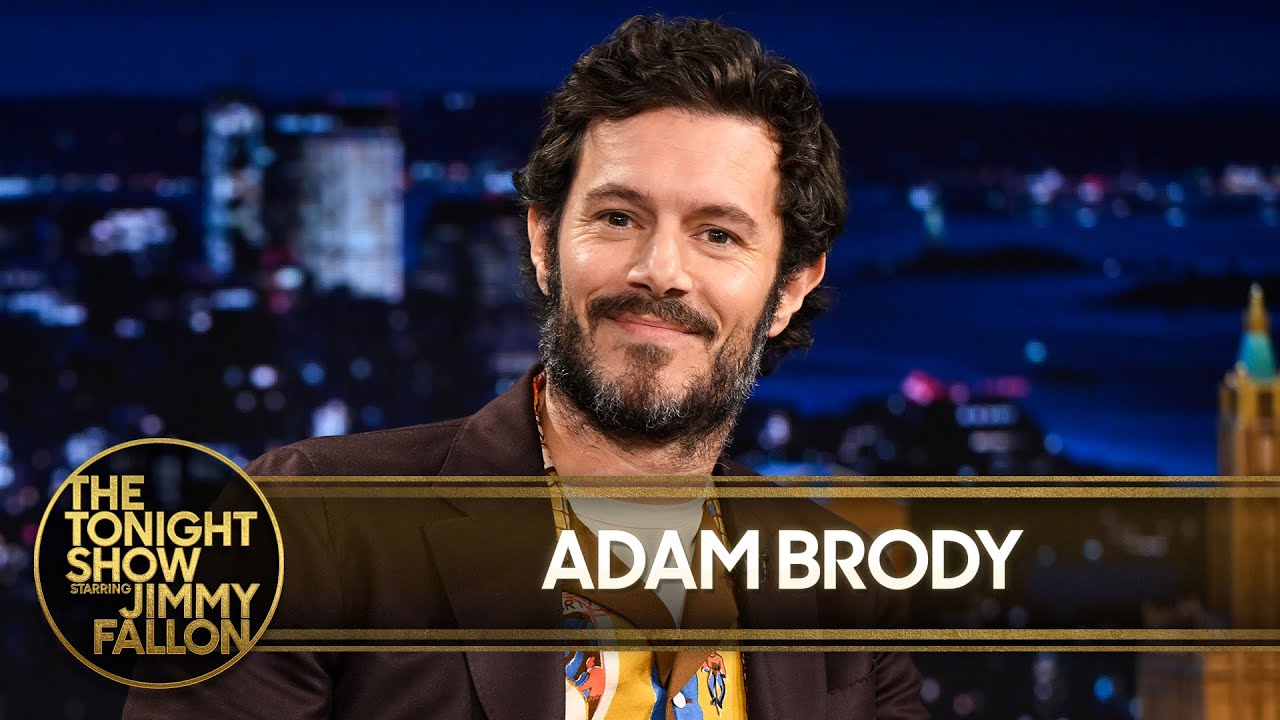 Adam Brody Barely Remembers Filming the Steamy First Kiss Scene for Nobody Wants This | Tonight Show