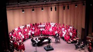 North Carolina Elementary Honors Chorus 2013. Psalm 100.