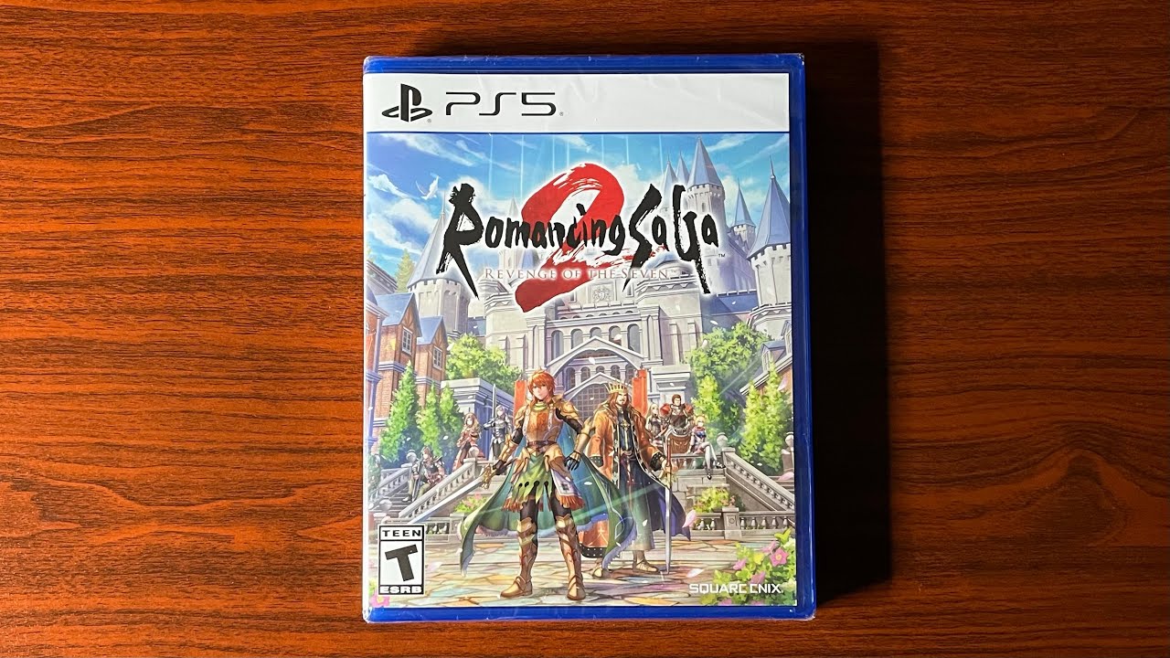 Romancing SaGa 2 Revenge Of The Seven PS5 – Édition Japonaise Avec Anglais, Neuf Sous Cello
